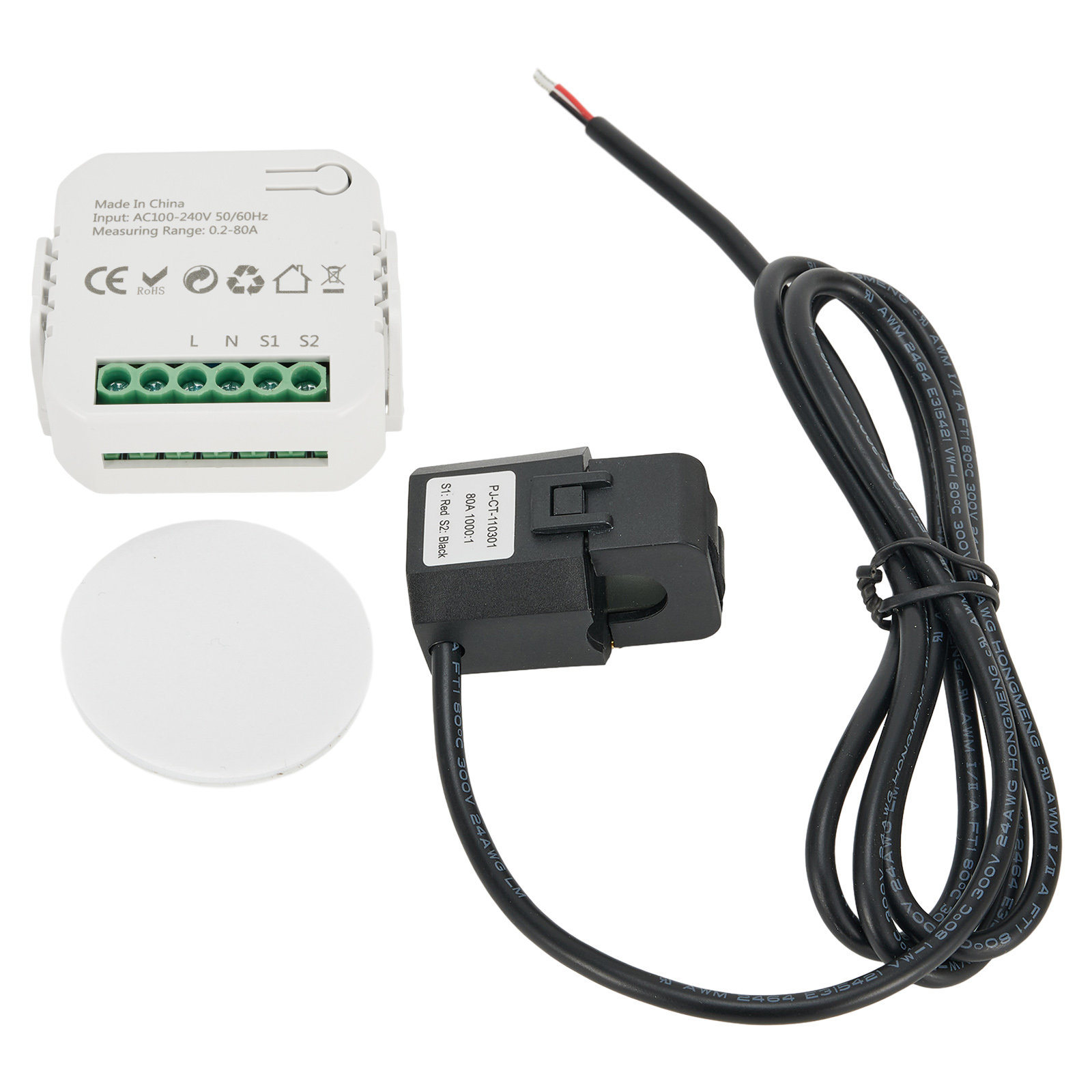 Energy Monitor Meter - สำหรับ Tuya สำหรับ Smart Life เครื่องวัดพลังงาน
