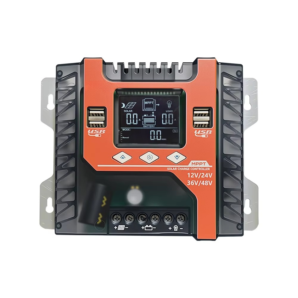 Charge Controller Solar - ตัวควบคุมการชาร์จพลังงานแสงอาทิตย์แบบ MPPT อัตโนมัติ รุ่น 20A/40A/60A/100A รองรับระบบ