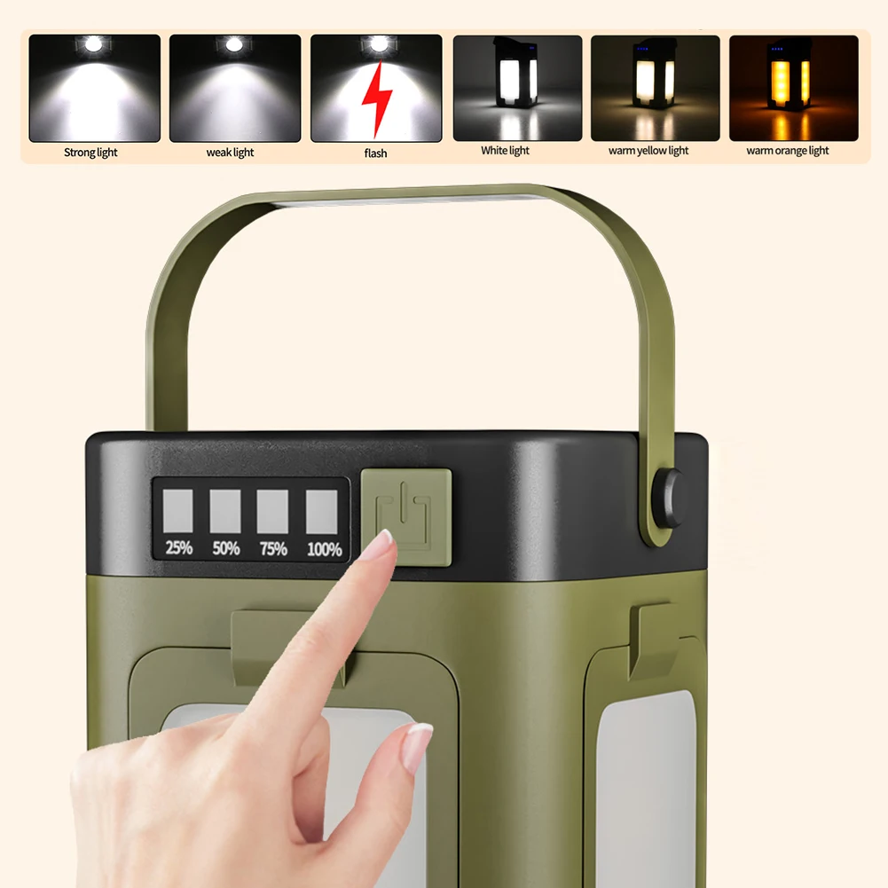 ไฟแคมป์ปิ้งพกพาพลังงานแสงอาทิต - Solar Lamp บทวิจารณ์และราคา
