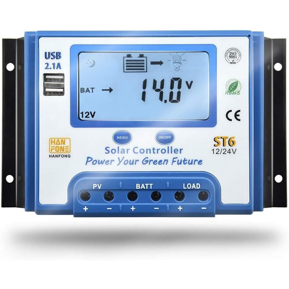 ตัวควบคุมการชาร์จพลังงานแสงอาท - Solar Panel บทวิจารณ์และราคา