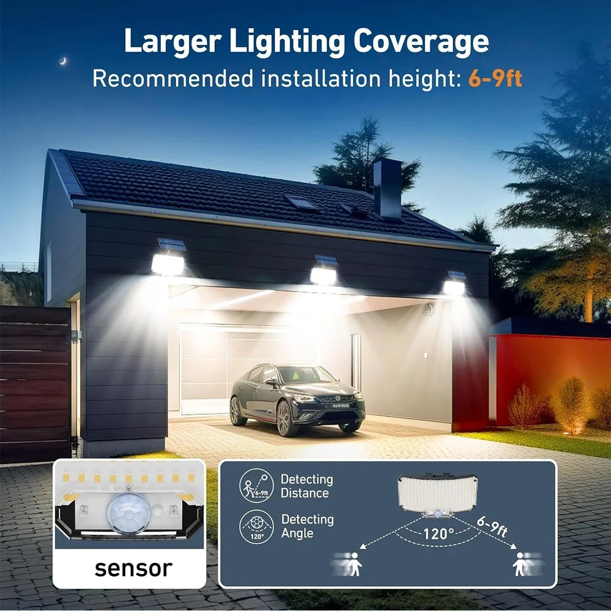 234LED ไฟพลังงานแสงอาทิตย์กลาง - Solar Lamp บทวิจารณ์และราคา