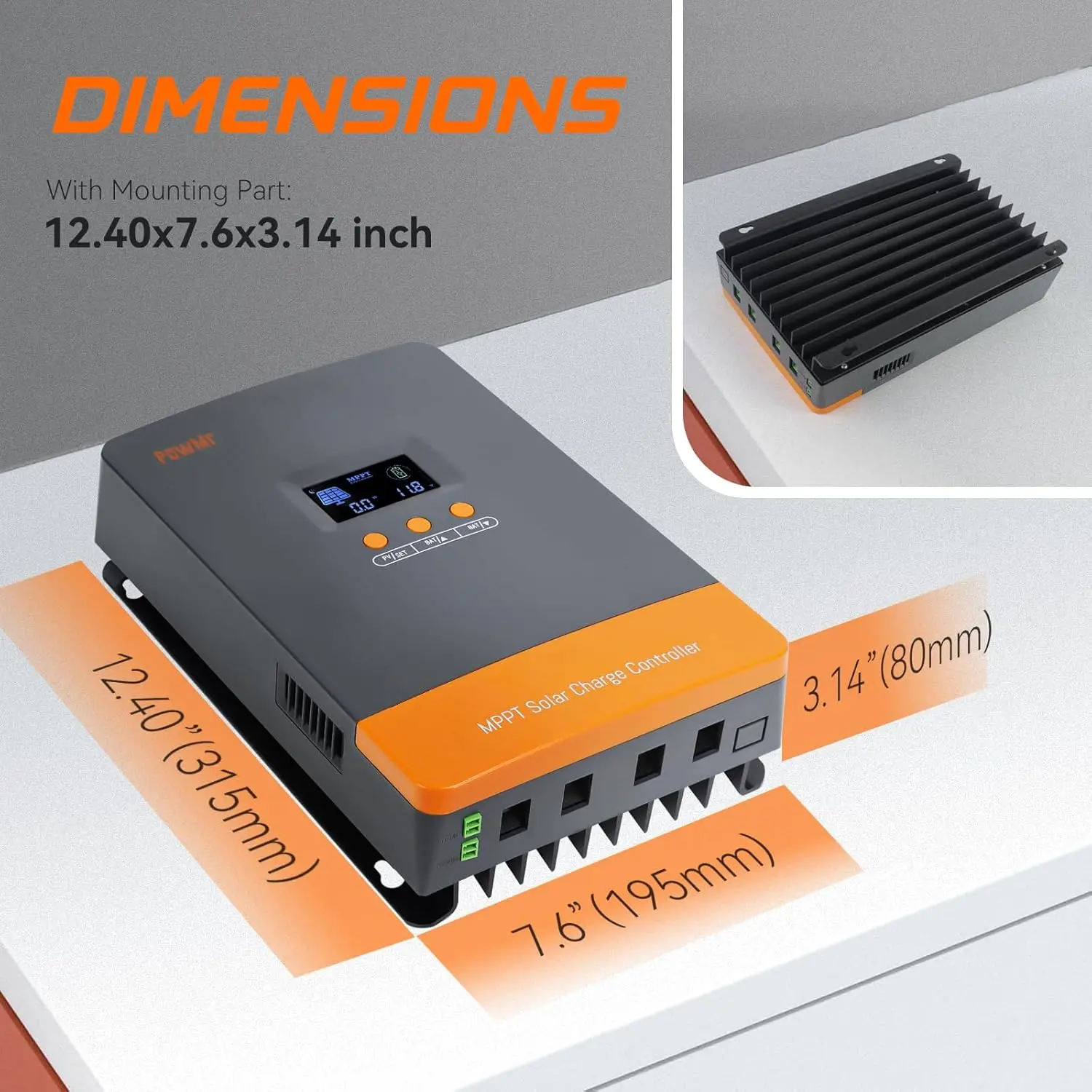 PowMr ขายดี ตัวควบคุมการชาร์จแ - Charge Controller Solar บทวิจารณ์และราคา