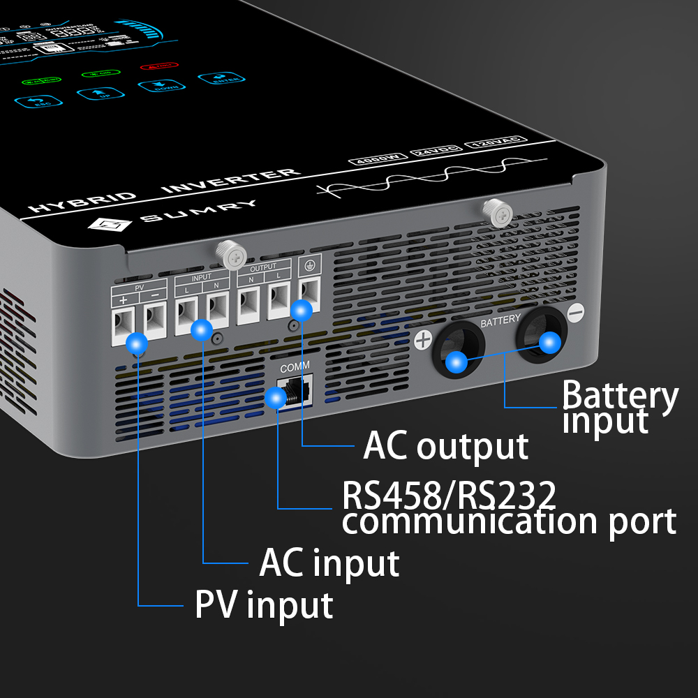 อินเวอร์เตอร์โซลาร์เซลล์ Sumry - Charge Controller Solar บทวิจารณ์และราคา