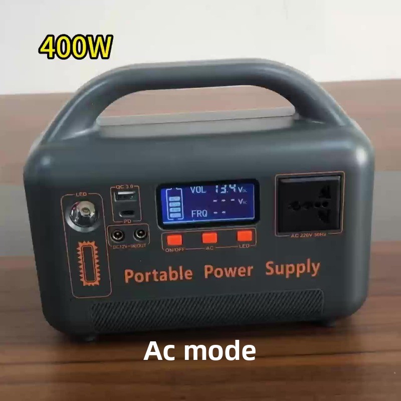 แบตเตอรี่สำรองแบบพกพา 500W 220 - Solar Panel 200W บทวิจารณ์และราคา