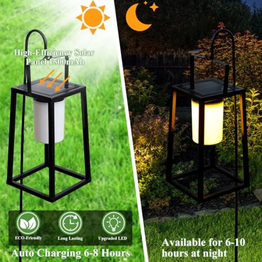 โคมไฟโซลาร์เซลล์กลางแจ้งขนาด 5 - Solar Lamp บทวิจารณ์และราคา