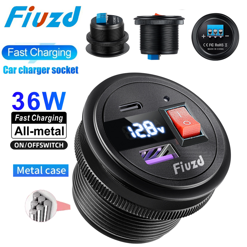 12v ยานยนต์ usb 24v ซ็อกเก็ต u - Energy Monitor Meter บทวิจารณ์และราคา